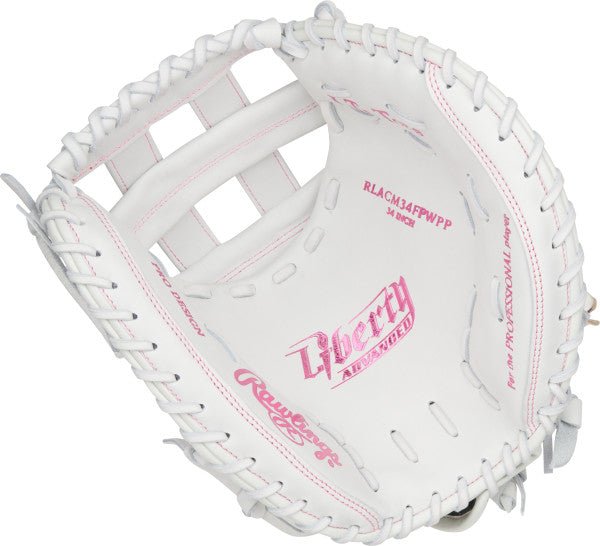 Rawlings Liberty Advanced 34" Fastpitch Softball Catcher's Mitt RLACM34FPWP - SPC