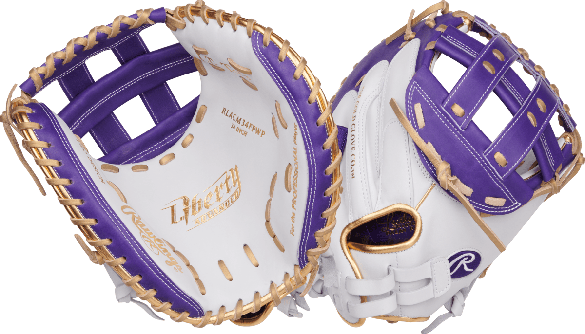 Rawlings Liberty Advanced 34" Fastpitch Softball Catcher's Mitt RLACM34FPWPUG - SPC SportsRLACM34FPWPUGRawlings