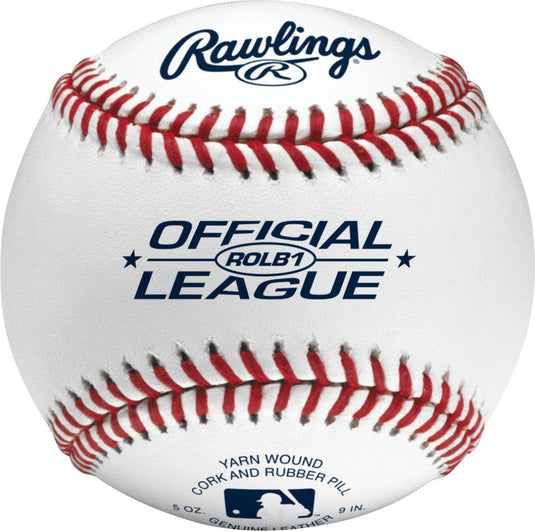 Rawlings Official League Leather Baseball ROLB1X - SPC