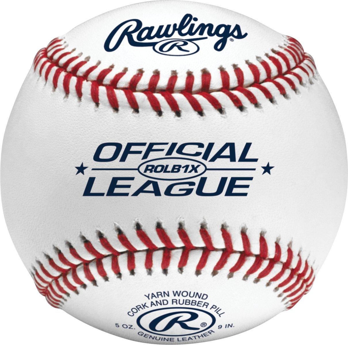 Rawlings Official League Leather Baseball ROLB1X - SPC