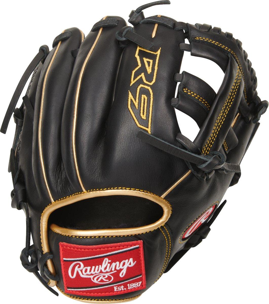 Rawlings R9 Gold Glove 9 1/2" Baseball Infielder Training Glove R9TRBG - SPC