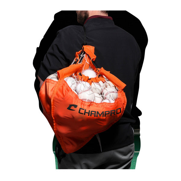 Champro-Ball-Caddy-NB33-3-Foot-2-Foot-Baseball-Softball-Tri-Pod-Stand-Front-View