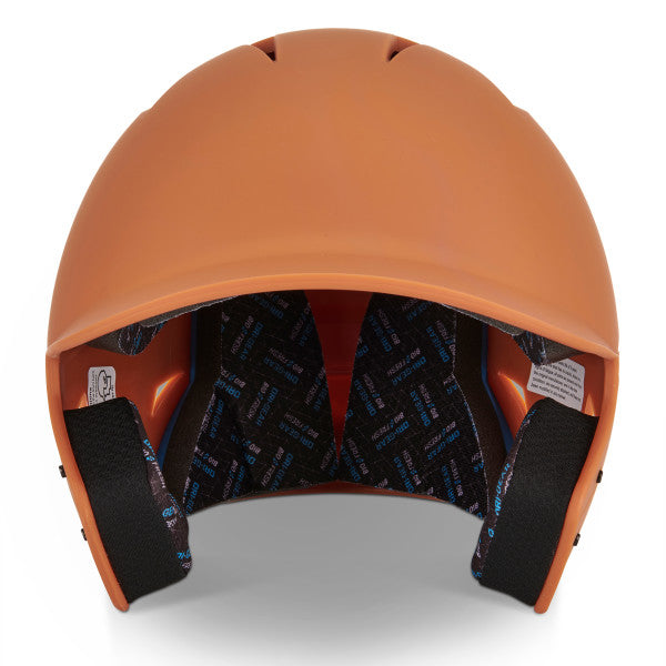 Champro-HX-Gamer-Baseball-Senior-Batting-Helmet-HXM-Texas-Orange-Front-View