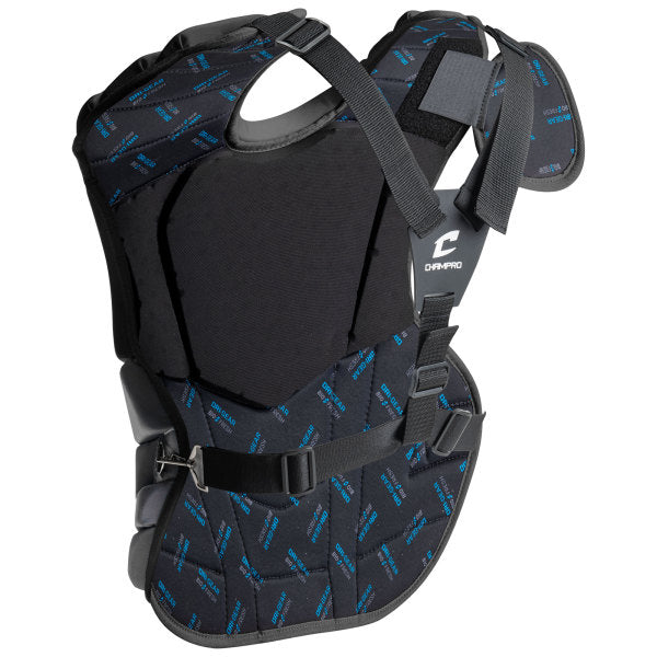 Champro-Optimus-Select-Plus-Chest-Protector-CPN41-Adult-Black-Front-View