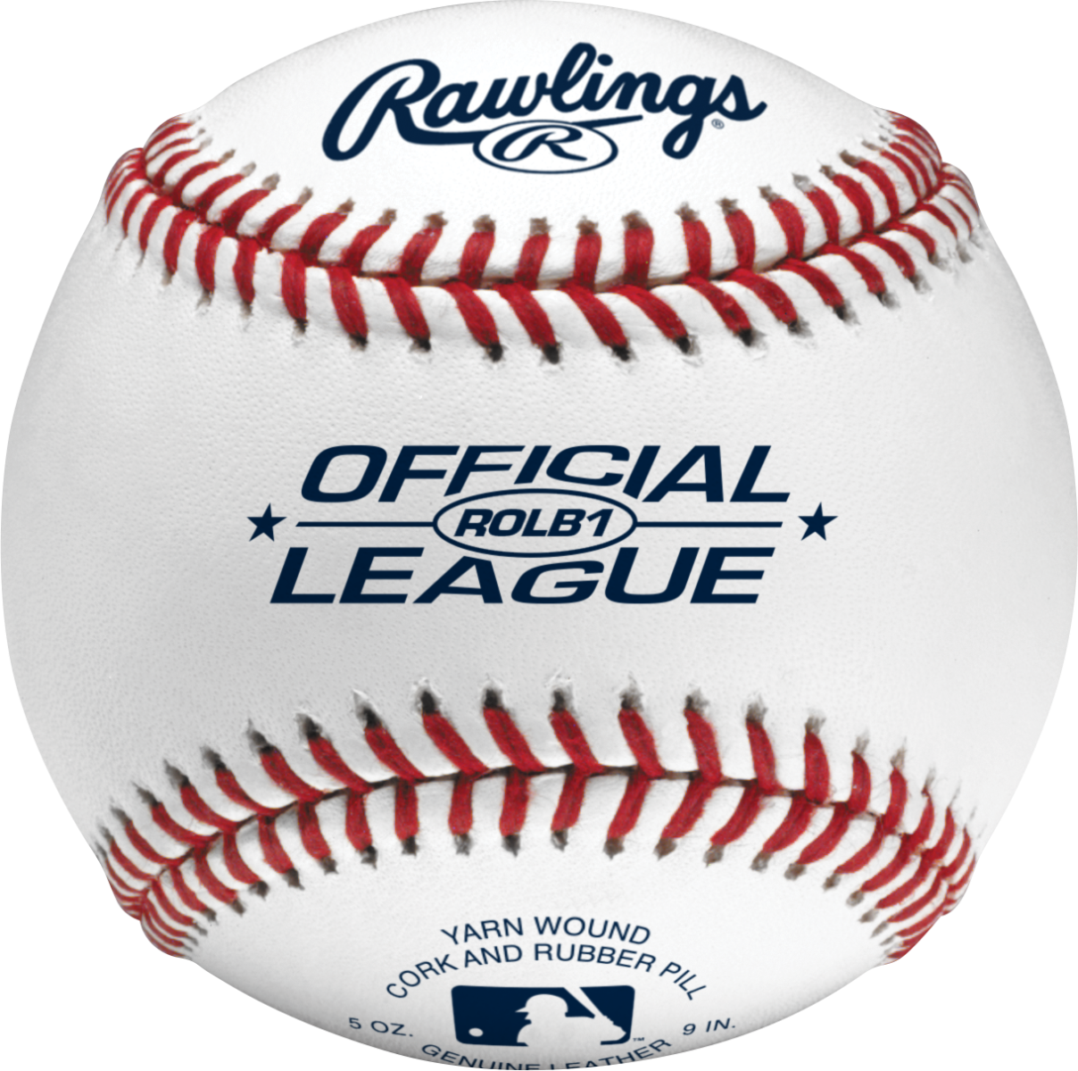 Rawlings Official League Leather Baseball ROLB1