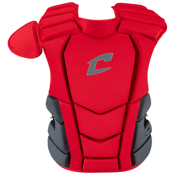 Champro-Optimus-Select-Plus-Chest-Protector-CPN44-T-Ball-Junior-Scarlet-Front-View