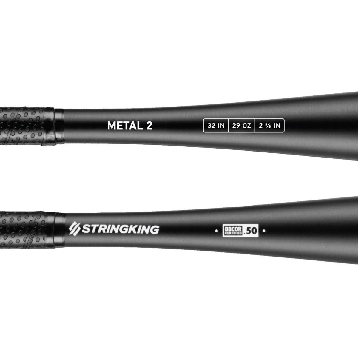 Stringking Metal 2 BBCOR - 3 Baseball Bat - SPC