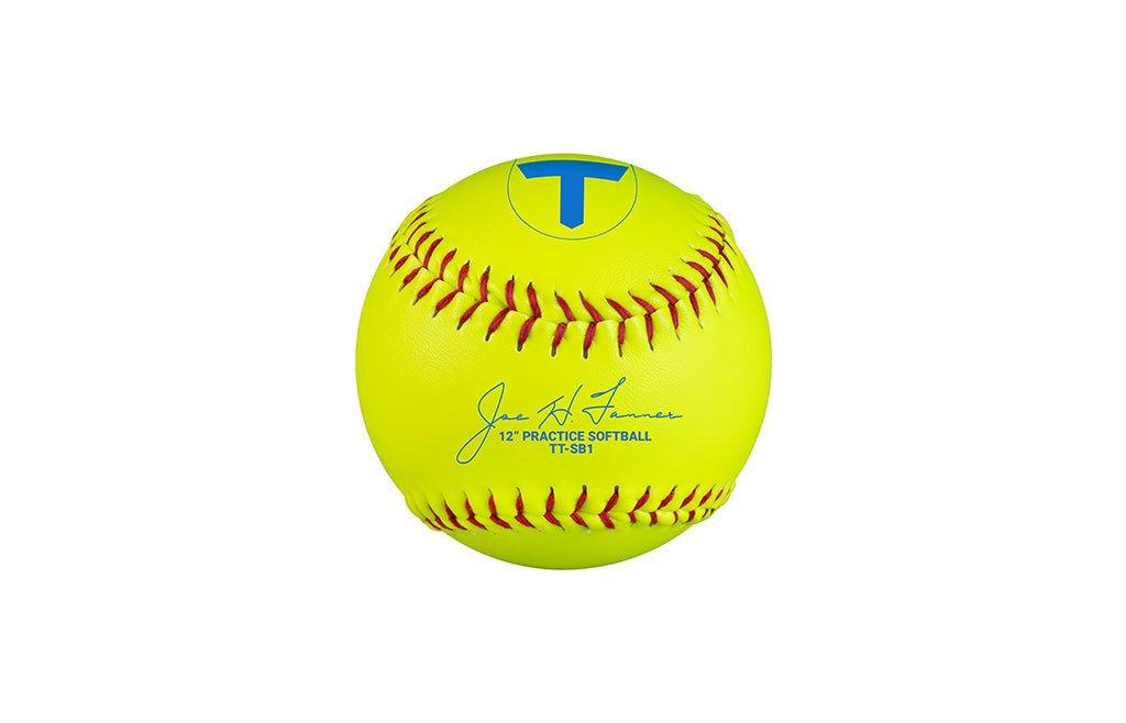 Tanner Poly Core 12" Practice Fastpitch Softball TT - SB1 - SPC