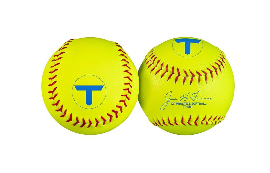 Tanner Poly Core 12" Practice Fastpitch Softball TT - SB1 - SPC