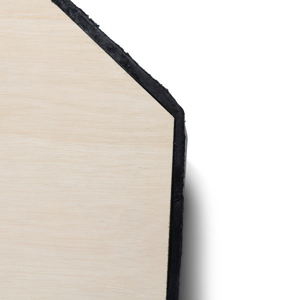 Champro-Professional-Home-Plate-B035-Official-Size-All-Rubber-Wooden-Bottom-Baseball-Softball-White-Front-View