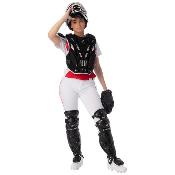 Champro-Fastpitch-Youth-Catchers-Kit-CBSF9-Ages-9-12-Black-Front-View