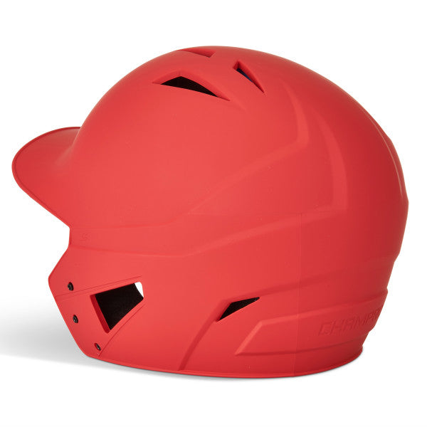 Champro-HX-Gamer-Baseball-T-Ball-Batting-Helmet-HXM-Scarlet-Front-View