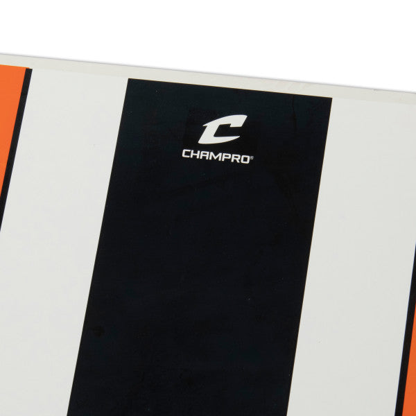 Champro-The-Zone-Training-Striped-Home-Plate-B024-Baseball-Softball-Strike-Zone-Front-View