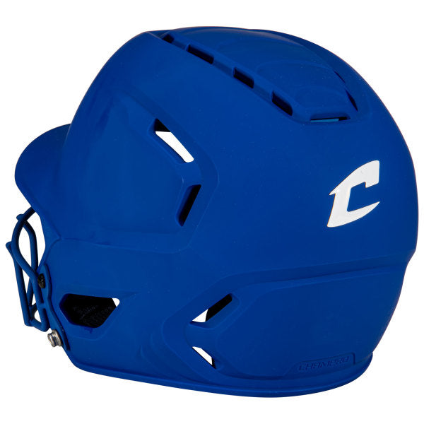 Champro-HXE-Matte-Large-Softball-Helmet-Facemask-HXEFPM-Royal-Front-View