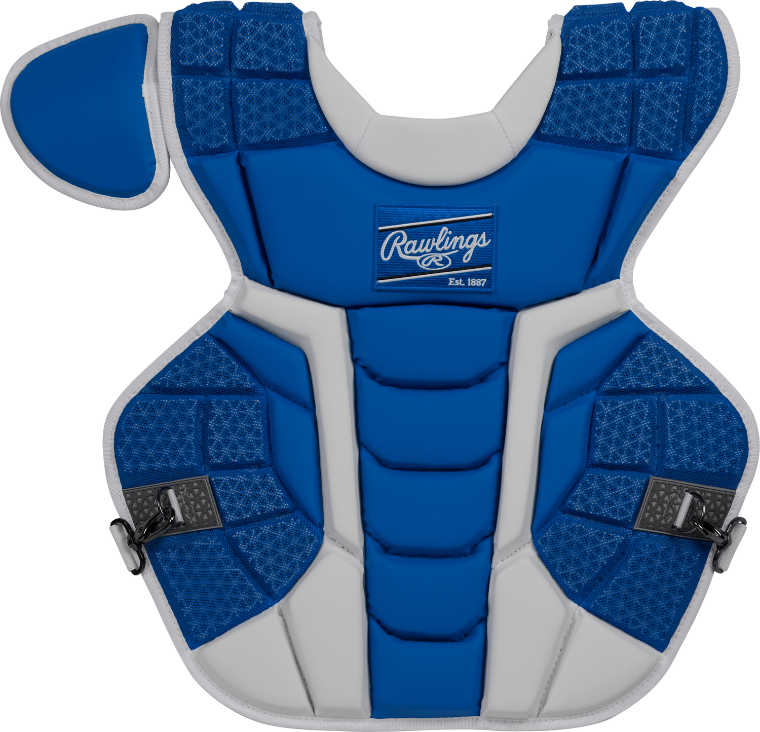Rawlings-Mach-CPMCNI-Intermediate-15-5-Inch-Catchers-Chest-Protector-Royal-Front-View