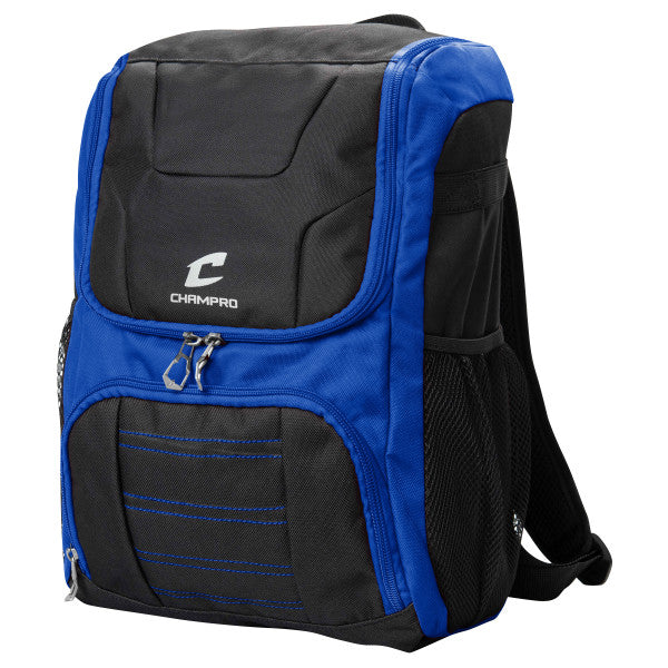 Champro-Prodigii-Backpack-E87-Royal-Front-View