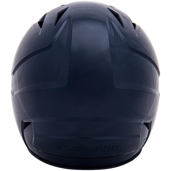 Champro-HX-Rookie-Senior-Baseball-Helmet-HXU-Navy-Front-View
