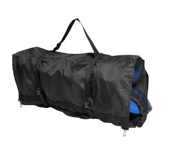Champro-8-Helmet-Fence-Hanging-Carry-Bag-E21B-Black-Front-View