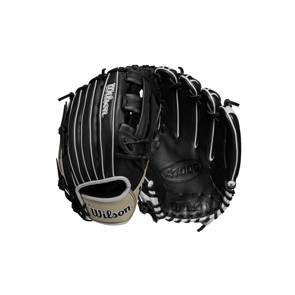 Wilson A1000 12 1/2" 1750 Outfielder's Baseball Glove WBW102585125 - SPC