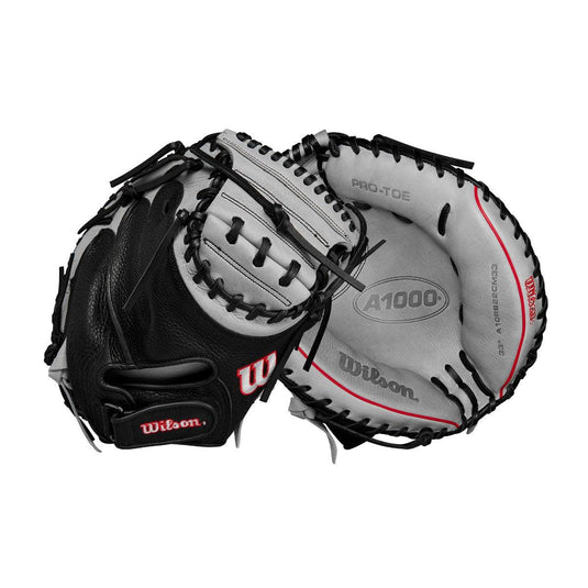 Wilson A1000 33" CM33 Baseball Catcher's Mitt WBW10145433 - SPC