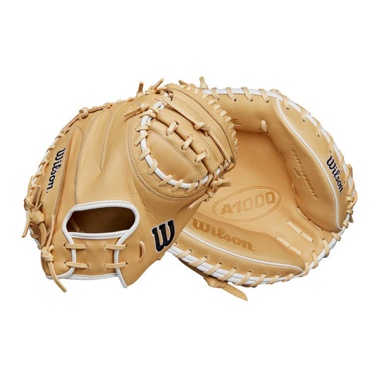 Wilson A1000 33" CM33 Baseball Catcher's Mitt WBW10258933 - SPC