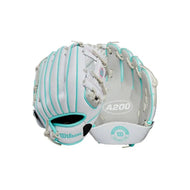 Guante de béisbol/tee ball Wilson A200 de 10" para jóvenes WBW10135810 - Correcto