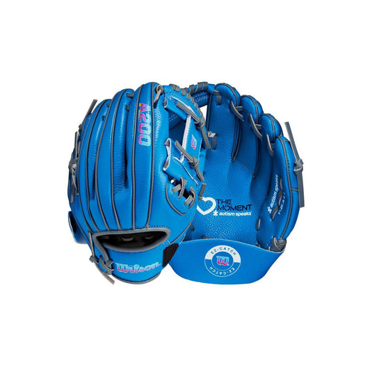 Wilson A200 Autism Speaks 10" Youth Baseball/Tee Ball Glove WBW10090810 - SPC