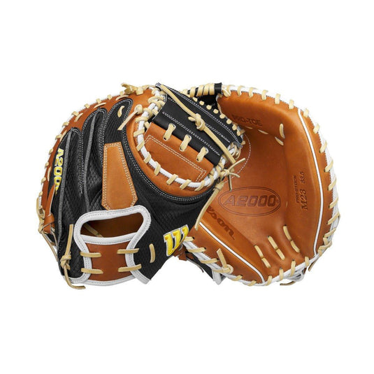 Wilson A2000 M23 33 1/2” Baseball Catcher’s Mitt WBW101396335 - SPC