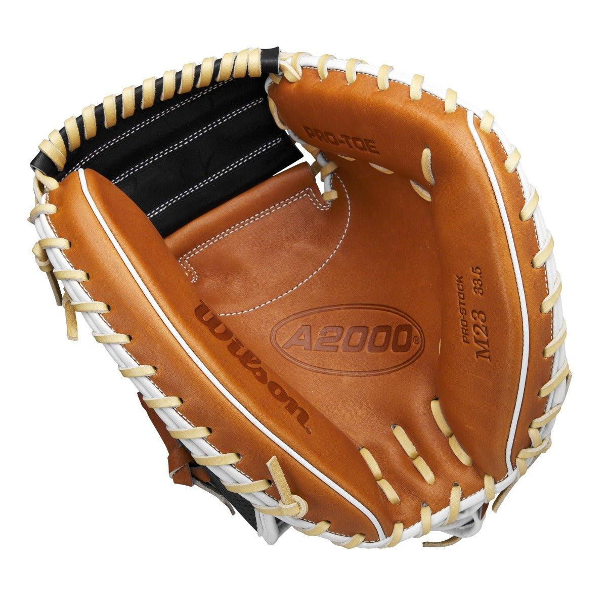 Wilson A2000 M23 33 1/2” Baseball Catcher’s Mitt WBW101396335 - SPC