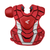 Easton-Gametime-GMETMEKITI-Intermediate-Catchers-Box-Set-Helmet-Chest-Protector-Leg-Guards-Red-Front-View