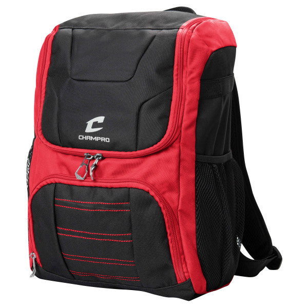 Champro-Prodigii-Backpack-E87-Scarlet-Front-View