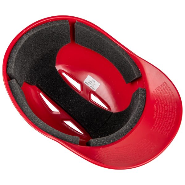 Champro-Performance-Medium-Catcher-Coach-Helmet-CCH-Scarlet-Front-View
