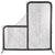 Champro-Foam-Padded-Pitchers-L-Screen-7x7-NB173F-Baseball-Softball-Training-Front-View