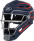 Rawlings-VELO-2.0-CHV27S-Matte-Senior-Catchers-Helmet-Navy-Scarlet-Front-View
