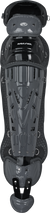 Rawlings-VELO-2.0-LGVEL-Adult-16-5-Inch-Catchers-Leg-Guards-Black-Graphite-Front-View