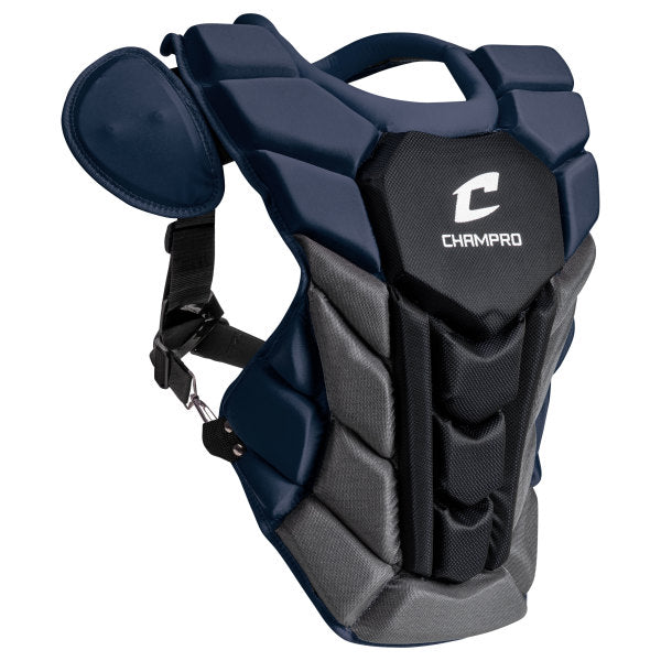 Champro-Optimus-Pro-Plus-Chest-Protector-CPN11-Adult-Navy-Front-View