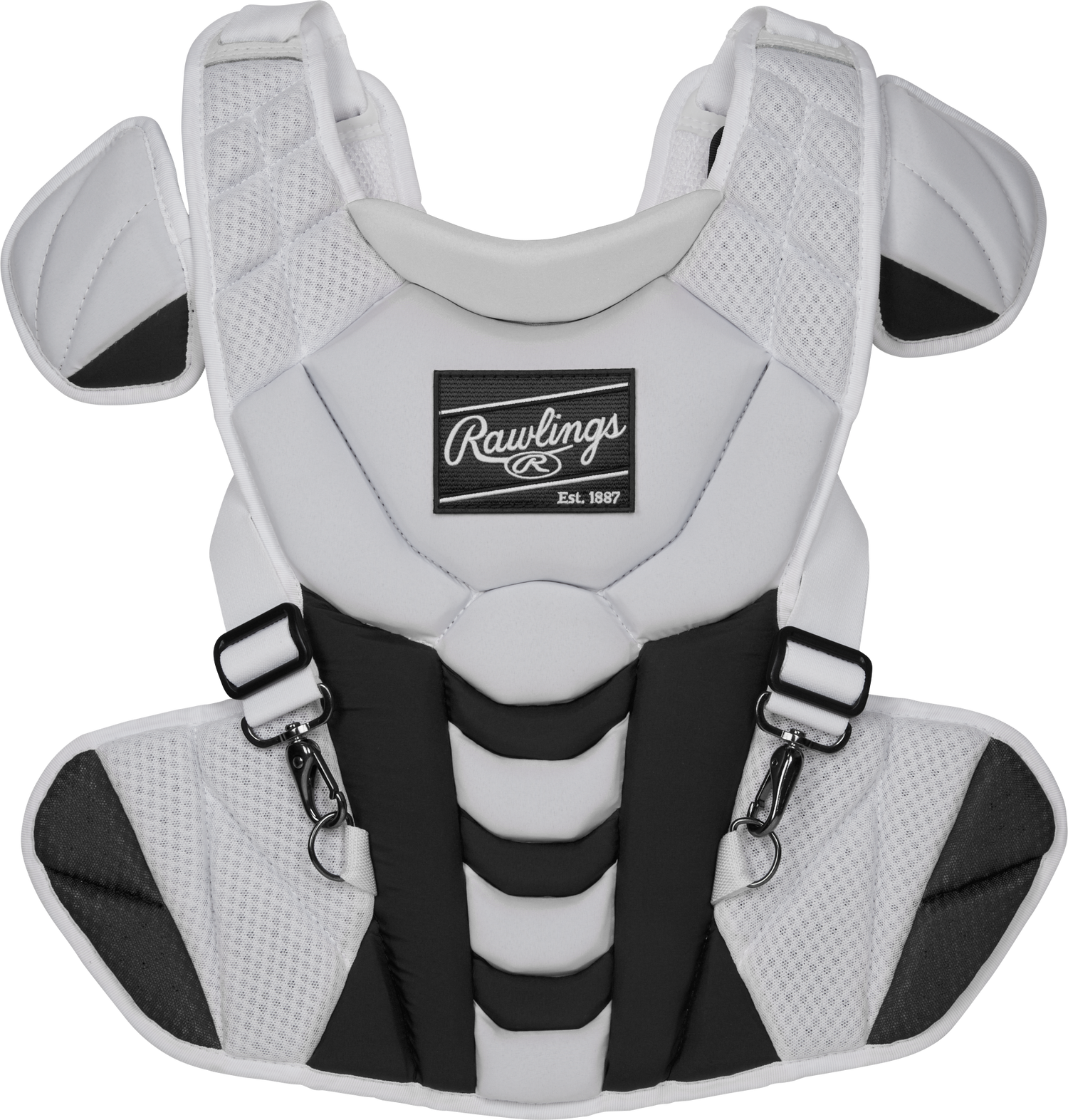 Rawlings-Velo-2.0-CSSBL-Large-Fastpitch-Catchers-Box-Set-White-Black-Front-View