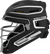 Rawlings-Mach-Matte-2-Tone-CHMCHS-Senior-Hockey-Style-Catchers-Helmet-Black-White-Front-View